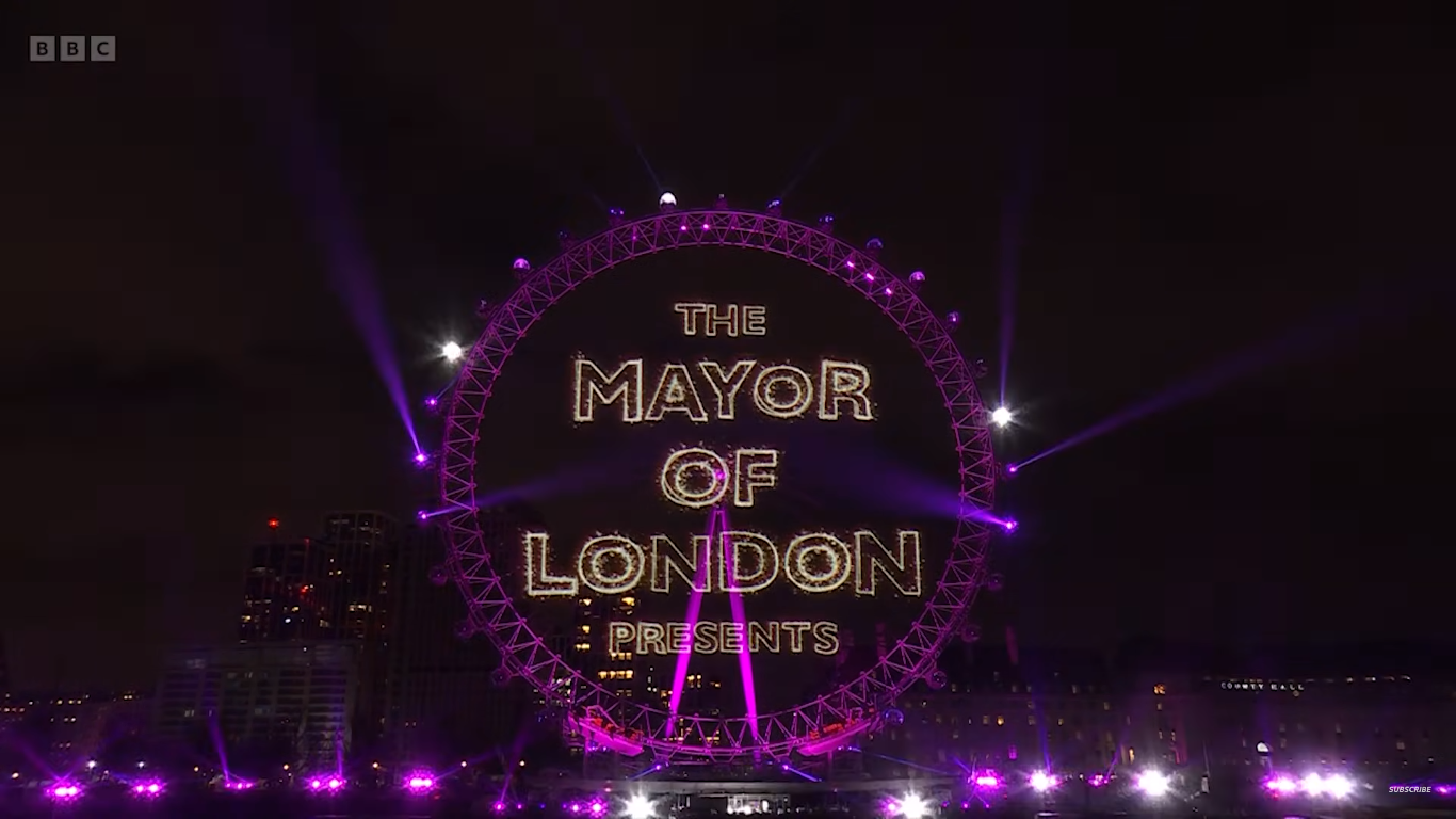 Happy New Year! 🎆 | London Fireworks 2025 🔴 - BBC